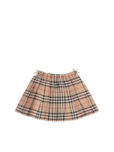 burberry akirt|burberry pleated girls skirts.